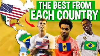 The Best Footballer From EACH Country in the Americas