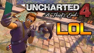 LOL - Uncharted 4 All Multiplayer Taunts Reaction!