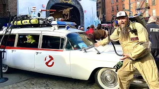 Ghostbusters Frozen Empire NYC Premiere (AMC popcorn trap review too!)