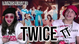 KPOP'S MOST POPULAR DANCE EVER?🤷‍♀️ |Latinos react to TWICE "TT" M/V For the first TIME!😜🔥👀|REACTION