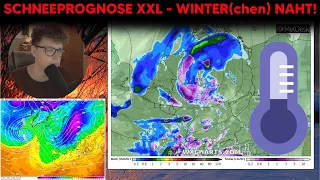 Die große SCHNEEPROGNOSE XXL - Der WINTER kommt NÄHER! Kurz- und Mittelfristupdate!