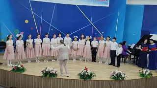 Детский хор музыкальной школы г. Талдыкорган.