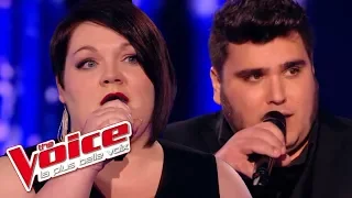 Charles Aznavour – Comme ils disent | Mathilde VS Yoann Launay | The Voice France 2015 | Battle