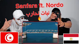 Sanfara ft. Nordo - Nbet Nhareb | نبات نحارب / Egyptian Reaction 🇹🇳