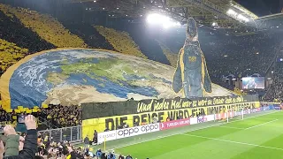 BVB - CHELSEA  15.02.2023 Choreo der Süd    @BVB @sudtribunedortmund3379 @echteliebe3988