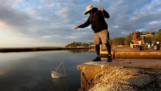 3 Locations!!! 2 New Crabbing Spots?!! How Did It Go?!!! Catching Blue Crabs???