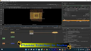 Planar Tracker In Nuke || How to track using Nuke's Planar Tracker || Nuke Tutorial [HINDI]