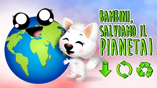 Salviamo la Terra! 🌍 Impariamo a proteggere l'ambiente con VIKA ♻🌱 | L'ambiente per bambini