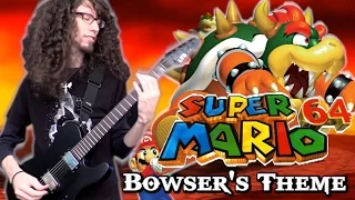 Super Mario 64 BOWSER'S THEME - Metal Cover || ToxicxEternity