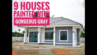 9 One Story Houses Painted With Gorgeous Gray Color