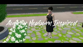 The Sims Mobile: CAS | Audrey Hepburn Inspired look ✨ | 51 seconds makeover by Simmy Plays 🦋