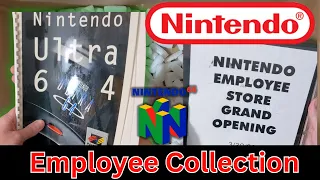 UNBOXING of Nintendo Employee Video Game Binders & n64 Paperwork Part 5