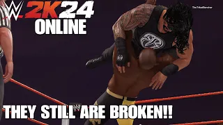 WWE 2K24 DID NOT FIX THE ONLINE SERVERS!!!