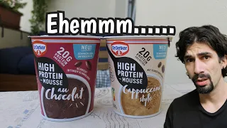Dr. Oetker High Protein Mousse au Chocolat und Cappuccino Style