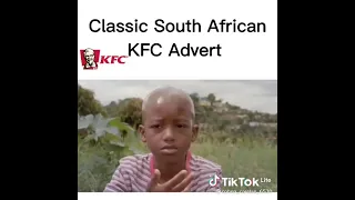 Classic south Africa KFC advert