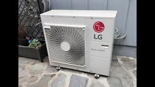 LG Multi F Max split AC installation