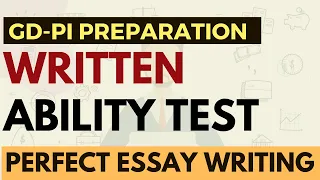 WAT for MBA colleges | How to write a good essay for MBA colleges? Written Ability test tips