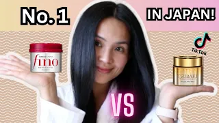 Viral Japanese Hair Mask Showdown: Fino Vs Tsubaki - Try On & Review!