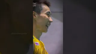 He shocked lee Chong Wei with this trickshot 🏸🔥#shorts