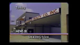 WFMY 11 PM News clip (September 22, 1982)