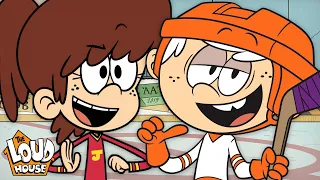 Loud Family Competes in Every Winter Sport! w/ Lincoln | 16 Minute Compilation | The Loud House