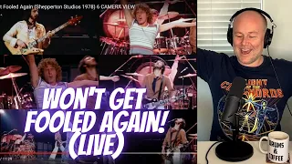 Drum Teacher Reacts: KEITH MOON! | The Who - Won't Get Fooled Again (Shepperton Studios 1978)