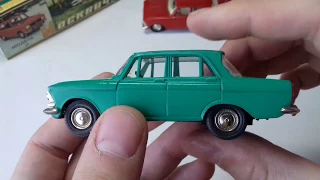 Москвич 408 для советского рынка и на экспорт.1:43/Moskvich 408 for the USSR and for export. 1:43.