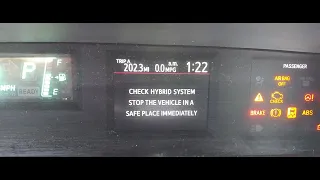 2013 Toyota Prius C  - reset after 12 volt Auxiliary battery replacement.