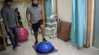 Knee Proprioception on Bosu Ball