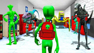 ENTREI PRA UMA ESCOLA DE ALIENÍGENAS NO GTA 5!! (Incrível)