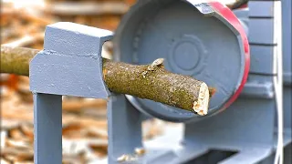 20 Dangerous Homemade Firewood Processing Machines Ep:77