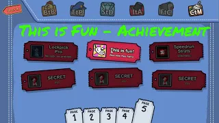 Completing The Mission - This is Fun - Achievement - Henry Stickmin Collection