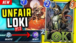 Turns out...Loki Is Pretty Good... | Marvel Snap Gameplay - Conquest