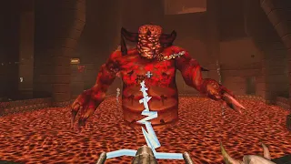 Quake Remastered 2021 Final Boss Fight (Dimension of the Machine) HD