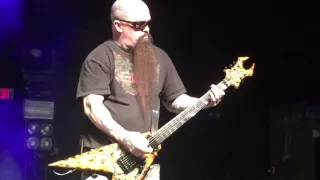 Slayer sound check Calgary 2016