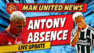 Antony on Leave of Absence Man Utd Statement + Sancho Latest | Manchester United News