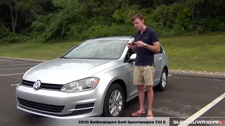 Review: 2015 Volkswagen Golf Sportwagen TSI