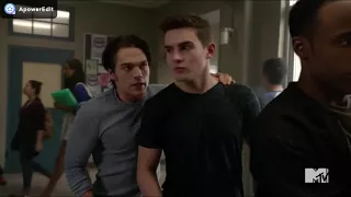 Teen Wolf 6x14 'Face To Faceless' Mason and Corey Try to Hide Liam from The Lacrosse Players