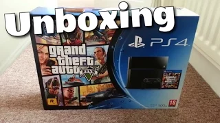 PS4 GTA V Bundle Unboxing (Grand theft auto) GTA 5