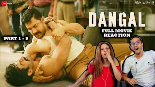 Dangal FULL movie reaction | EP 1-9 | Aamir Khan | Fatima Sana Shaikh | Sanya Malhotra|Nitesh Tiwari