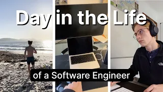 Day in the Life of a Software Engineer | Realistic WFH
