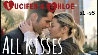 Lucifer & Chloe - ALL KISSES - season 5a included