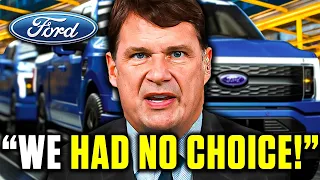 HUGE NEWS! Ford CEO HAD ENOUGH & DITCHED EV Production!