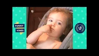 TRY NOT TO LAUGH - Cute BABIES & KIDS Fails Vines | Funny Videos October 2018
