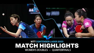 Jeon Jihee/Shin Yubin vs Zang Xiaotong/Yang Yiyun | WD SF | WTT Contender Lagos 2023