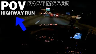 POV HIGHWAY RUN IN MY F30 328i with M550i & 435i