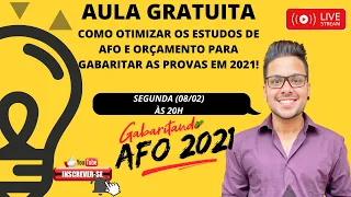 AFO - PROVA COMENTADA (CODEVASF 2021)