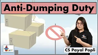 Anti Dumping Duty | What is Anti Dumping Duty? | Anti dumping duty in Hindi