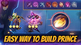 FAST WAY TO COMPLETE PRINCE COMBO WITH VALE SKILL 1 | MAGIC CHESS MLBB