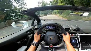 LAMBORGHINI HURACAN EVO SPYDER POV TEST DRIVE & PHOTOSHOOT